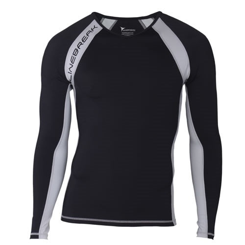 Linebreak Mens Long Sleeve Compression Tee